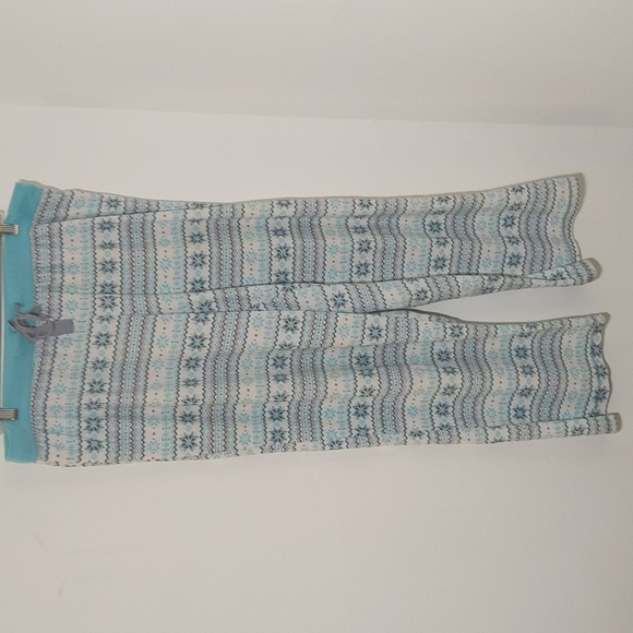 ✔️Betsey Johnson XL Warm Blue Snowflake Pajama Set - Picture 6 of 10